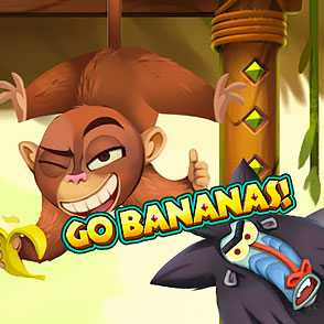 Эмулятор игрового аппарата Go Bananas! в наличии в интернет-клубе Joycasino в демо-режиме, чтобы сыграть без регистрации и смс